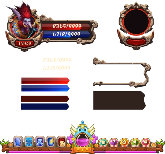 技能图标|ui|游戏ui|eternal_snow - 原创作品 - 站酷 (zcool)