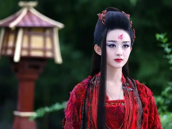 花千骨妖神剧照壁纸_化身妖神的赵丽颖