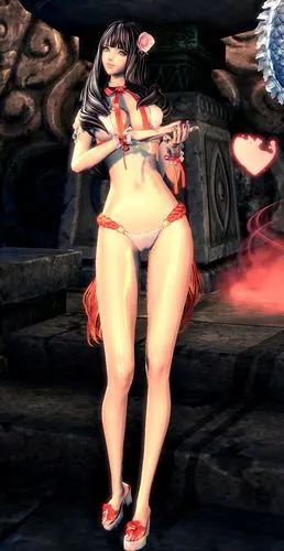 泳装风魂天女剑士勇闯墓地 画面太美不敢看