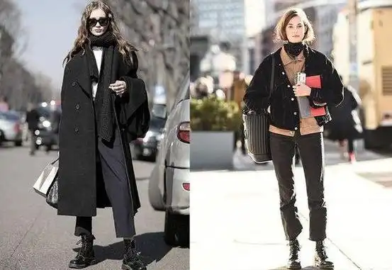 军靴搭配什么裤子好看-发簪网