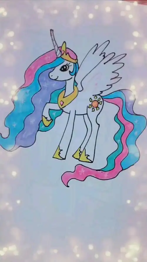 画小马宝莉 美丽宇宙公主