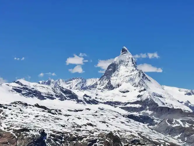 瑞士阿尔卑斯山之马特洪峰冰川世界震撼的美