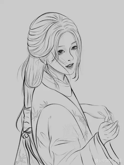 云之羽&云为衫 终于把这部剧追完了,画了好久虞书欣云为衫,终于完成了