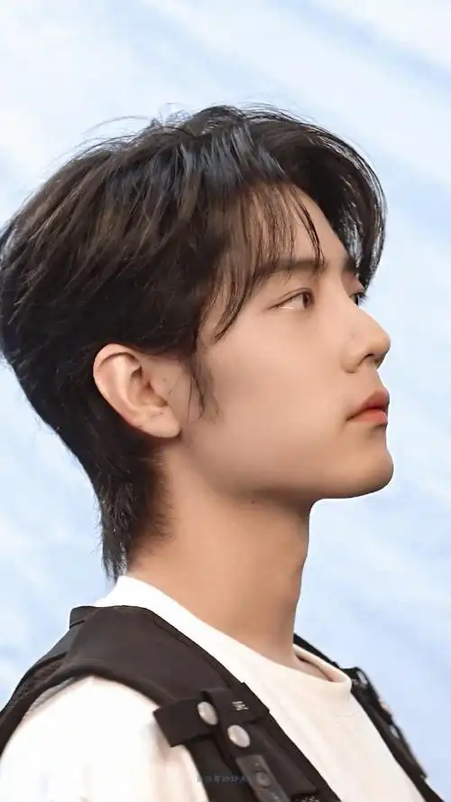 让人发疯!侧颜绝了#肖战