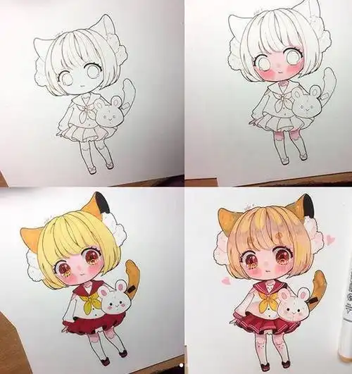 简单易画的人物q版