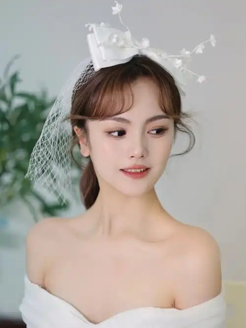 韩式新娘发型