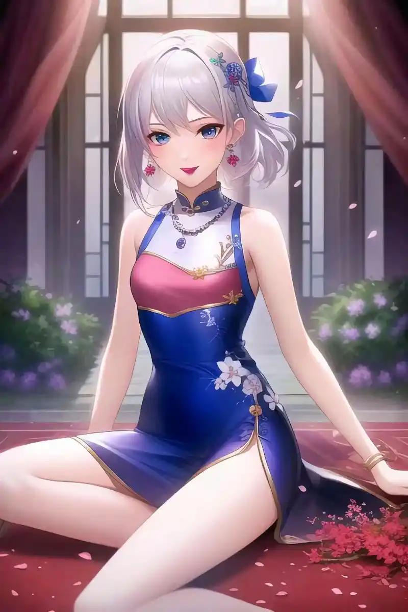 国风/旗袍少女 #二次元动漫 #二次元 #二次元少女  - 抖音