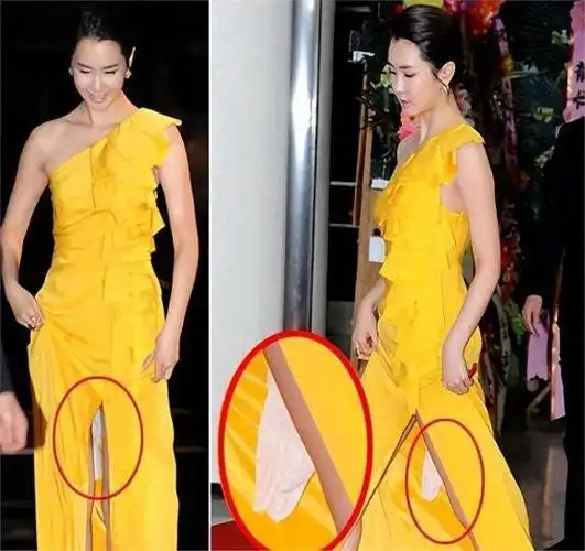 女明星尴尬时刻,公开场合难免也会遭遇"社死瞬间",一起看看