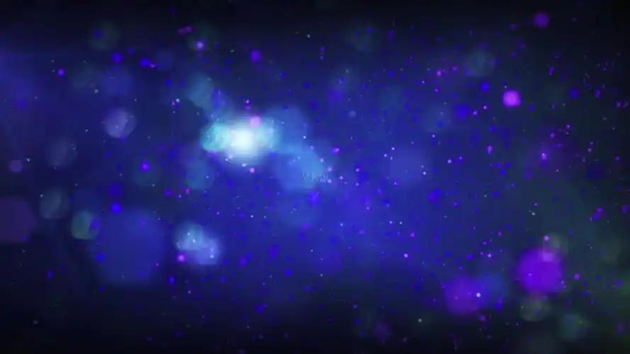 蓝紫色炫光粒子背景