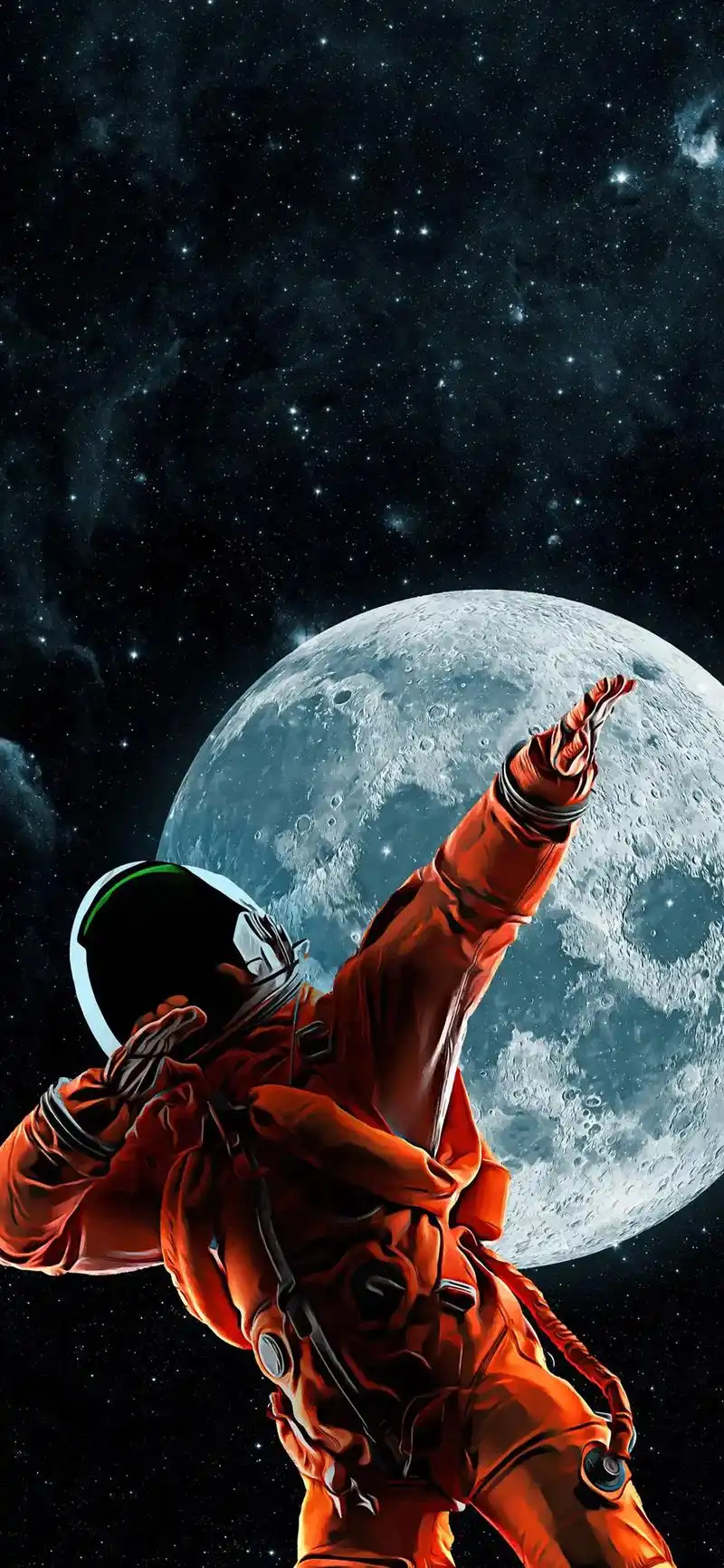 送你一张壁纸 #送你满天星辰 #浪漫宇航员 @星空壁纸 做 - 抖音