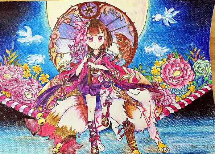 黄易文  13岁  《炫意锦象》