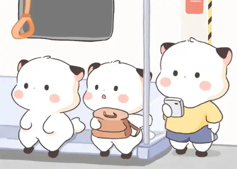 团团横屏壁纸~#壁纸 #这也太可爱了吧 #三团表情包 - 抖音