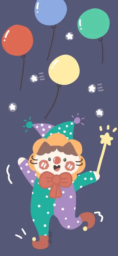 少女心壁纸- cr:@橙小鹿c渐变纯色/手绘壁纸/聊天背景/小清新ins/油画