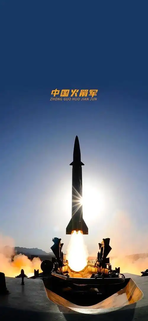 每一张都是壁纸火箭军导弹发射瞬间有多震撼