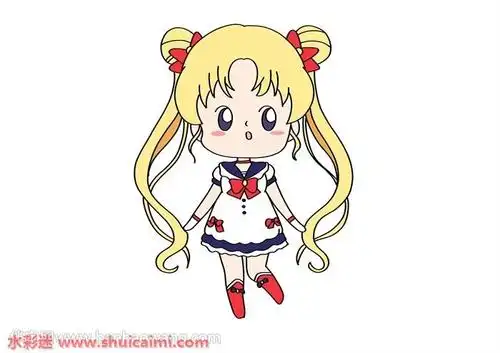 美少女怎么画美少女简笔画简单易画