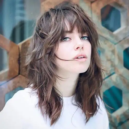 不一样的日系欧美风发型高层次混血效果