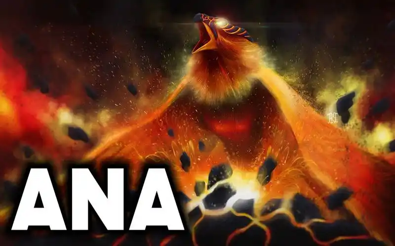 ana - 凤凰 - dota 2 - 第一视角