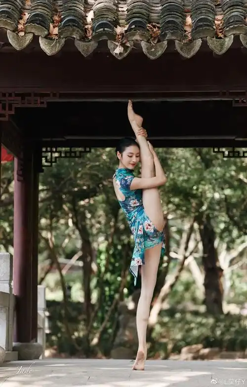 一字马又叫劈腿,劈叉,两条腿前后分的叫竖叉,左右的叫横叉软开度完全