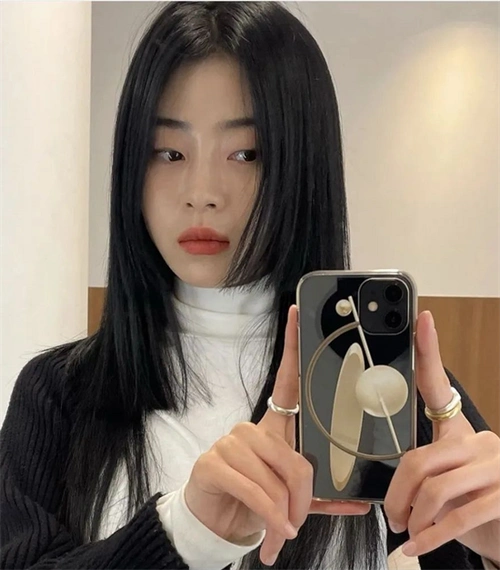 个性断层长直发 清新文艺免打理_直发发型 - 美发站