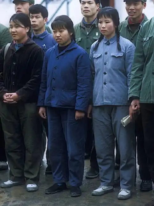 收藏##老照片#中国妇女,1972年.摄影:威廉·约瑟夫