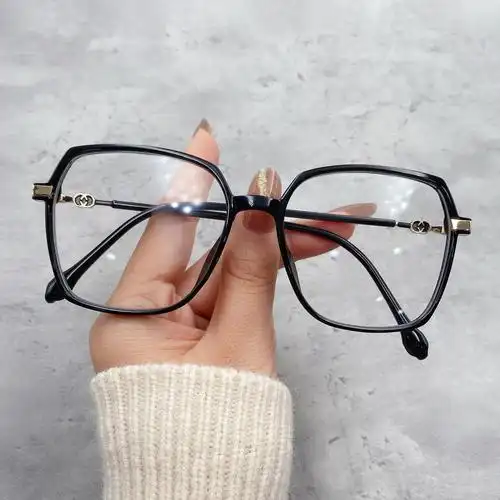 2021新款眼镜框tr90防蓝光 潮流全框平光镜烤漆镜腿学生近视眼镜