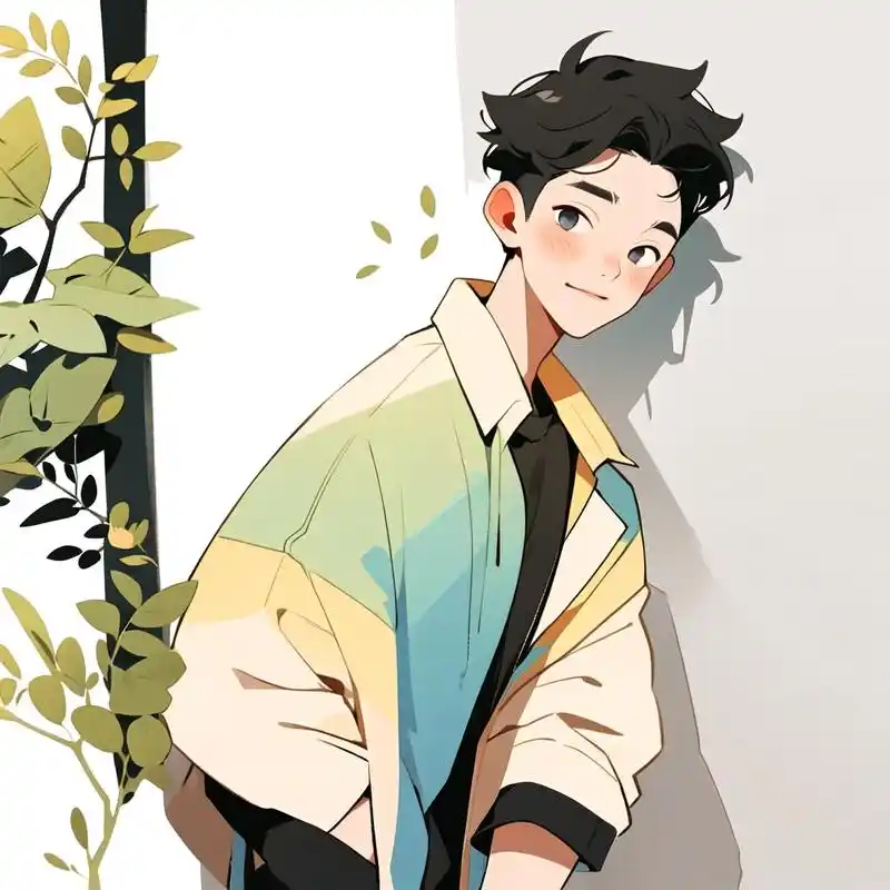 极简扁平风男生头像,干净又高级99 男生头像来啦,超干净的男生头像