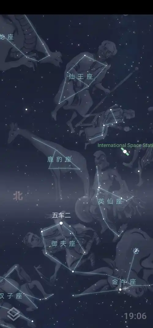 在我们银河系前景恒星形成的面纱外就能看到这些延伸,有时形状奇怪的