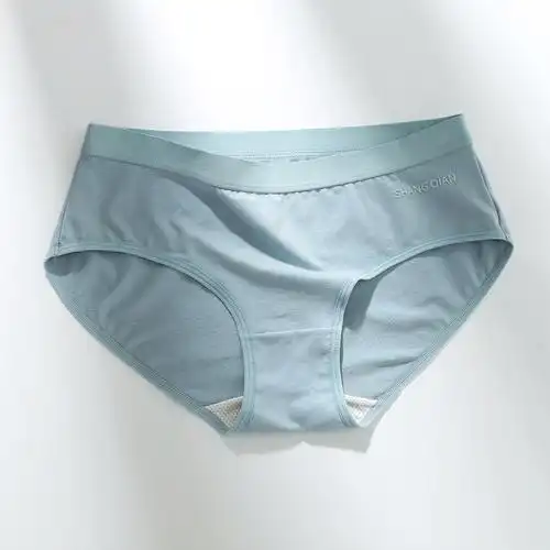 proman女士内裤50s精梳抗菌性感中腰三角裤夏季平角裤