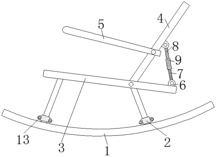 一种高刚度耐磨损摇椅的制作方法