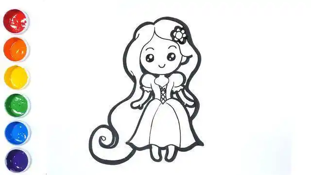 画灵公主 怎么画灵公主