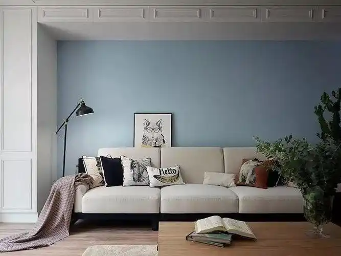 5,客厅装修什么颜色好看又大气1 1蓝色 地中海风格的居室设计中都会