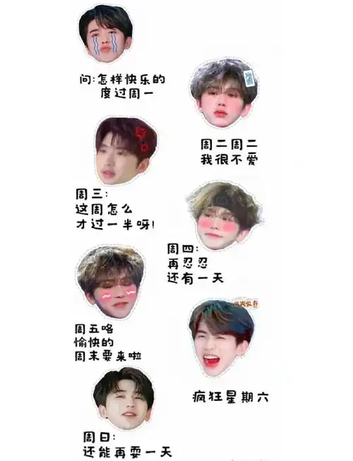 蔡徐坤的表情包第十六期