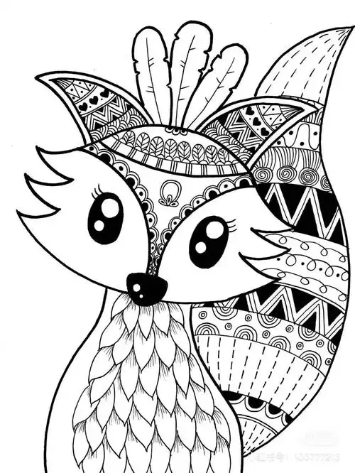 用简单的笔画出超精美的画作用画画笔画出来又美丽又简单的画