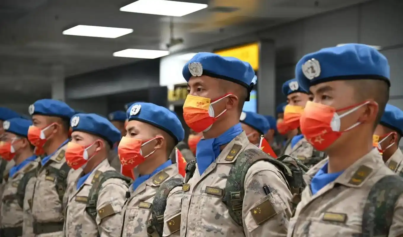 中国维和部队 #un维和部队 #蓝盔勇士 # - 抖音