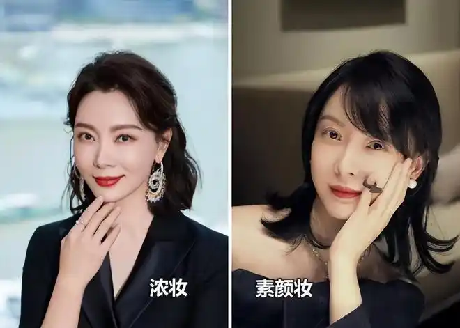 46岁的陈数素颜长相大变样网友表示认不出来