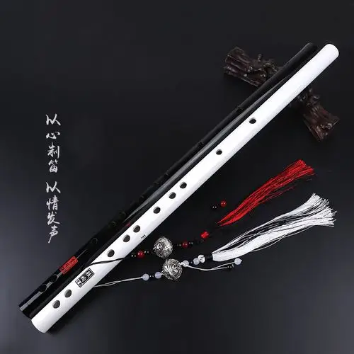 热销玉笛子 白玉_笛子玉笛古风白玉初学横笛乐笛男女乐器精致多色长笛