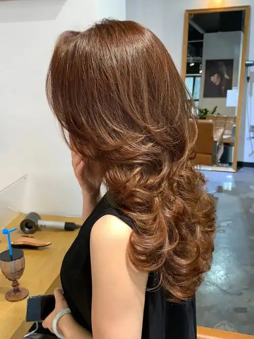 浪漫大波浪梨木色