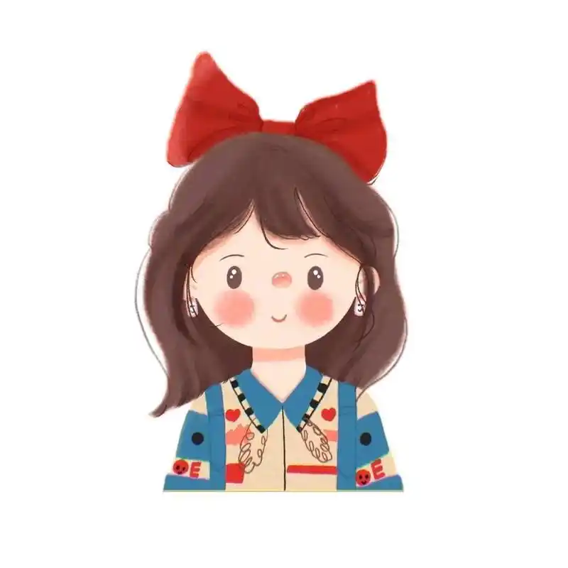 卡通可爱女生头像,小可爱开始营业啦