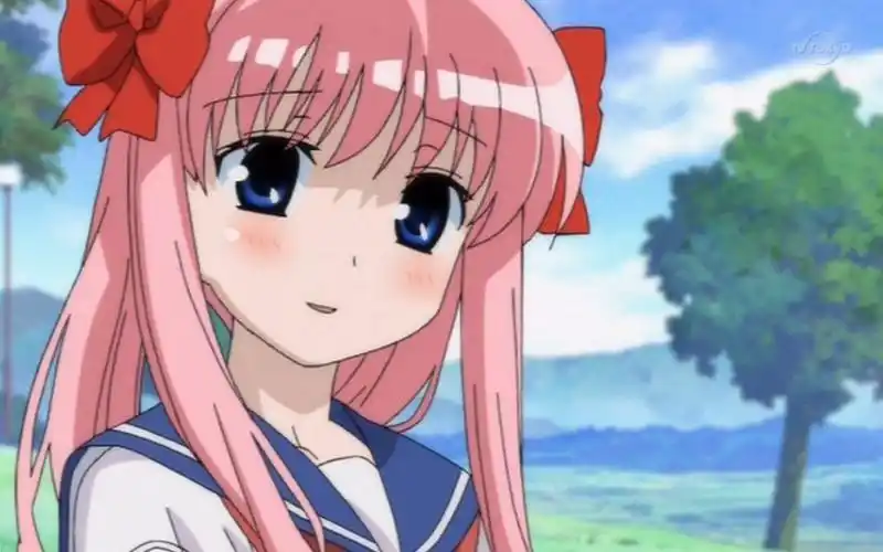 盘点amv盘点动漫中的粉毛妹子你认识几个