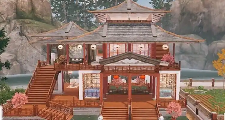 迷你世界建筑古风楼阁教程