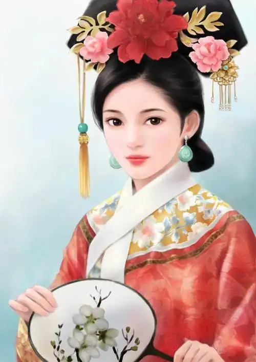 古韵:手绘之清装【图】