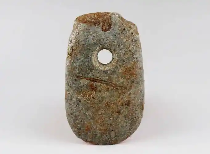 何村马家浜文化遗址部分出土文物▼部分考古成果展示带观众进行了一场