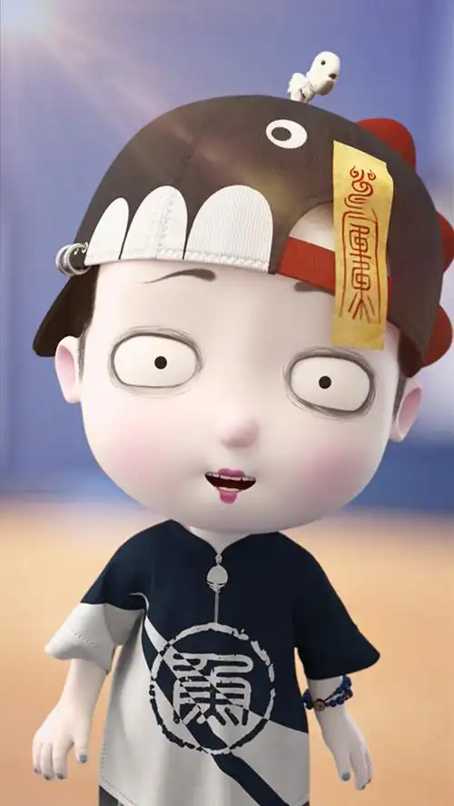 一想到昨天的我也很可爱,今天的我就吃醋了一只软萌治愈的小僵尸.