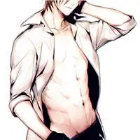 好看动漫头像帅气男生腹肌图片