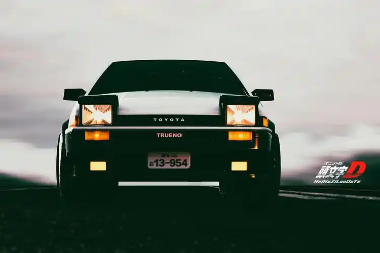 toyota-trueno-ae86【秋名山车神】rage your dream