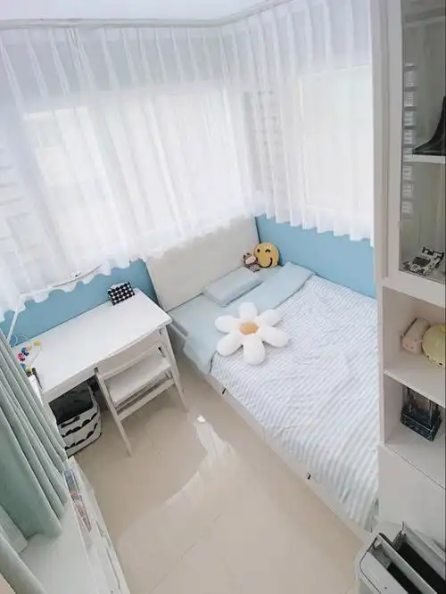 阳台改儿童房房间大变身超强采光