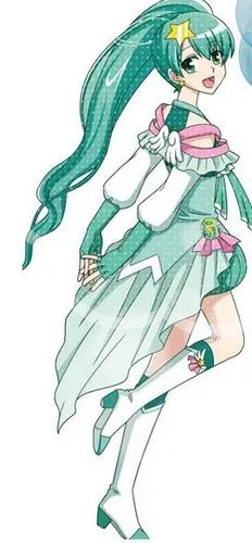 巴拉拉小魔仙中贝贝的头发是什么颜色