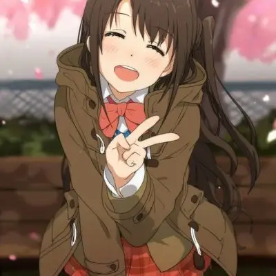 爱笑的二次元女孩