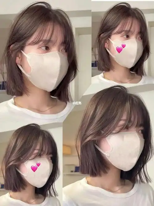 美到犯规的发型08锁骨短发烫蓬松显气质