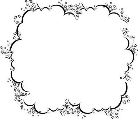 好看边框简笔画可爱好看边框简笔画可爱简单漂亮卡通